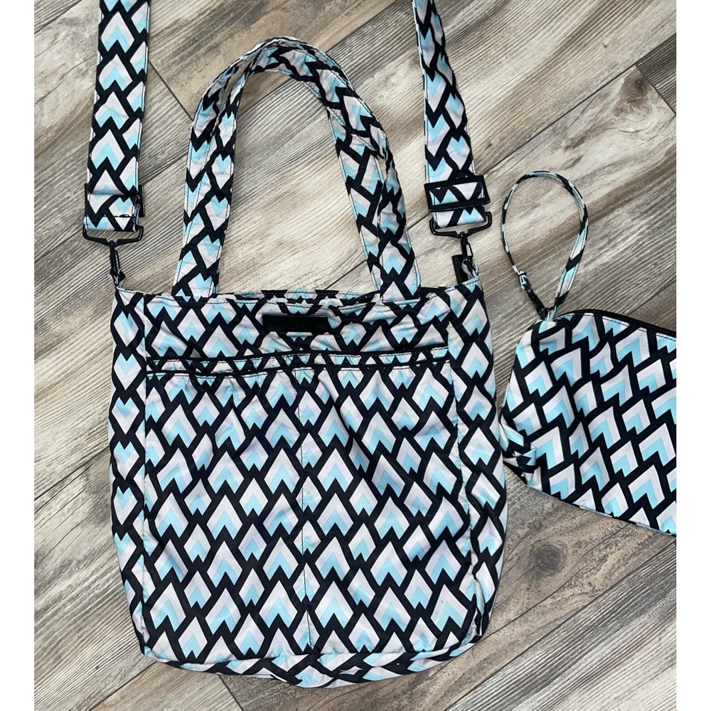 JU JU BE BLACK DIAMOND Tote Bag Baby Diaper Jujube‎ Blue